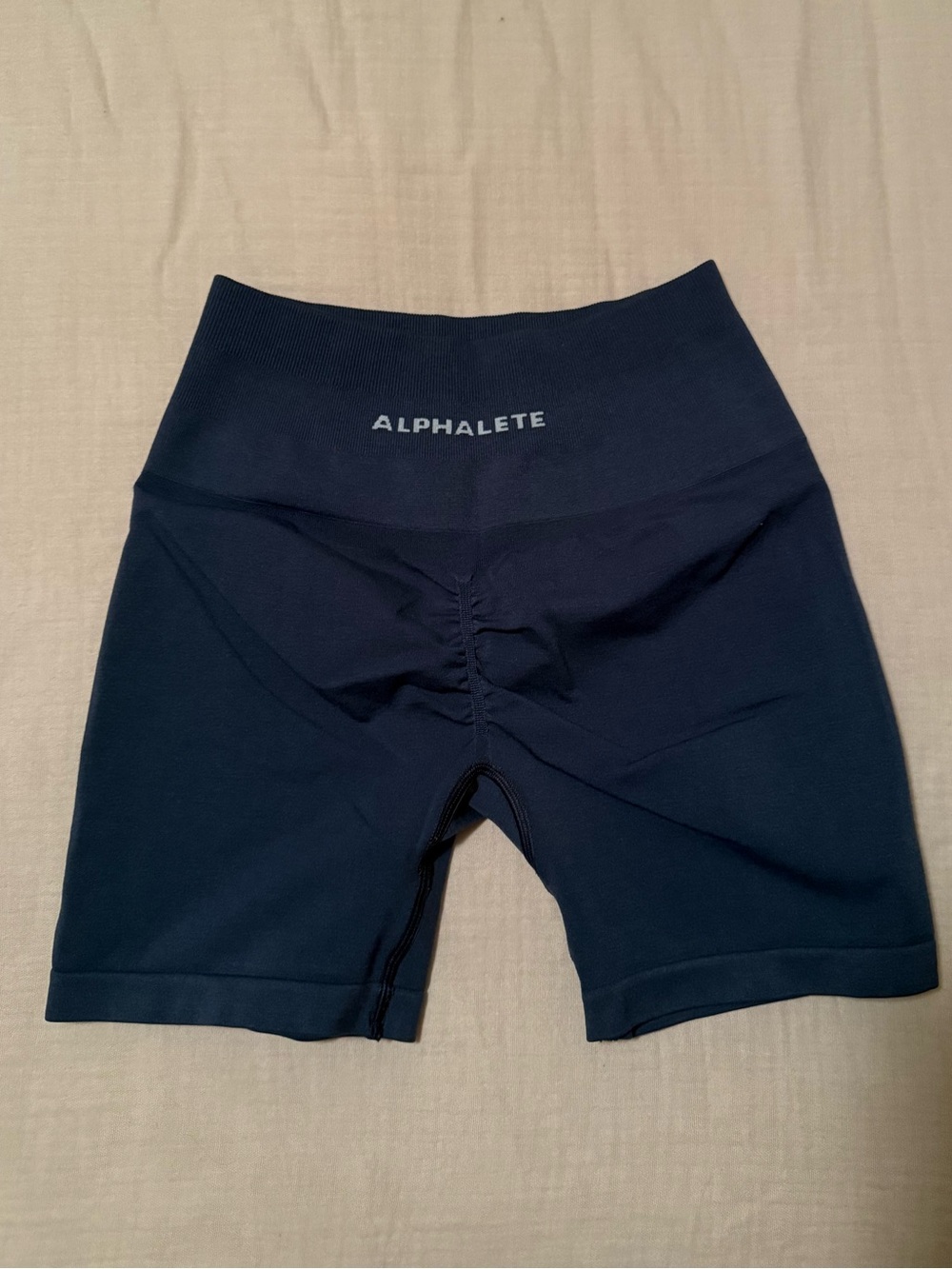 Alphalete Amplify Short | Whale Blue | Size S